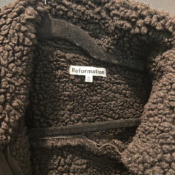 Reformation Shearling Jacket - Picture 2 of 4